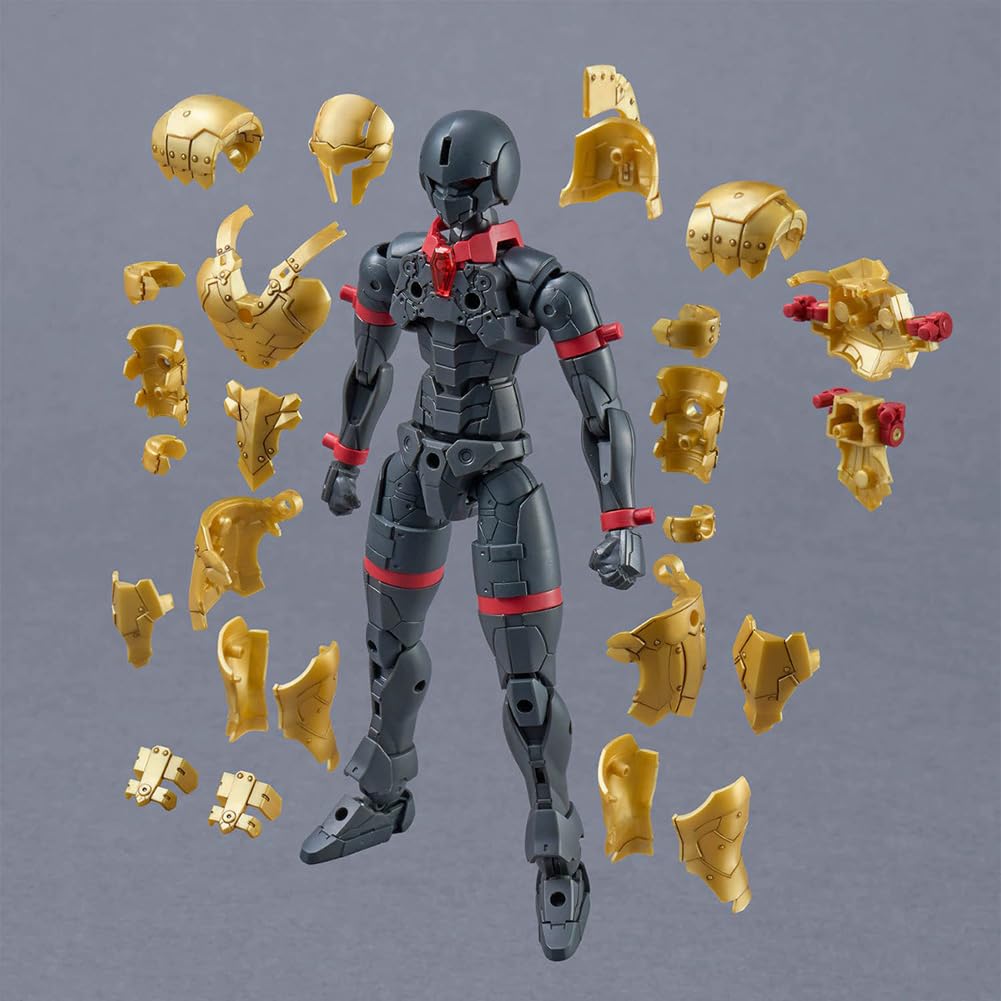 Zhongkaihua 30MF Liber Swordsman Figure DIY Assembly Kit Model 15CM PVC Anime Movable Action Figures with Accessories Collectible Gifts Decoration