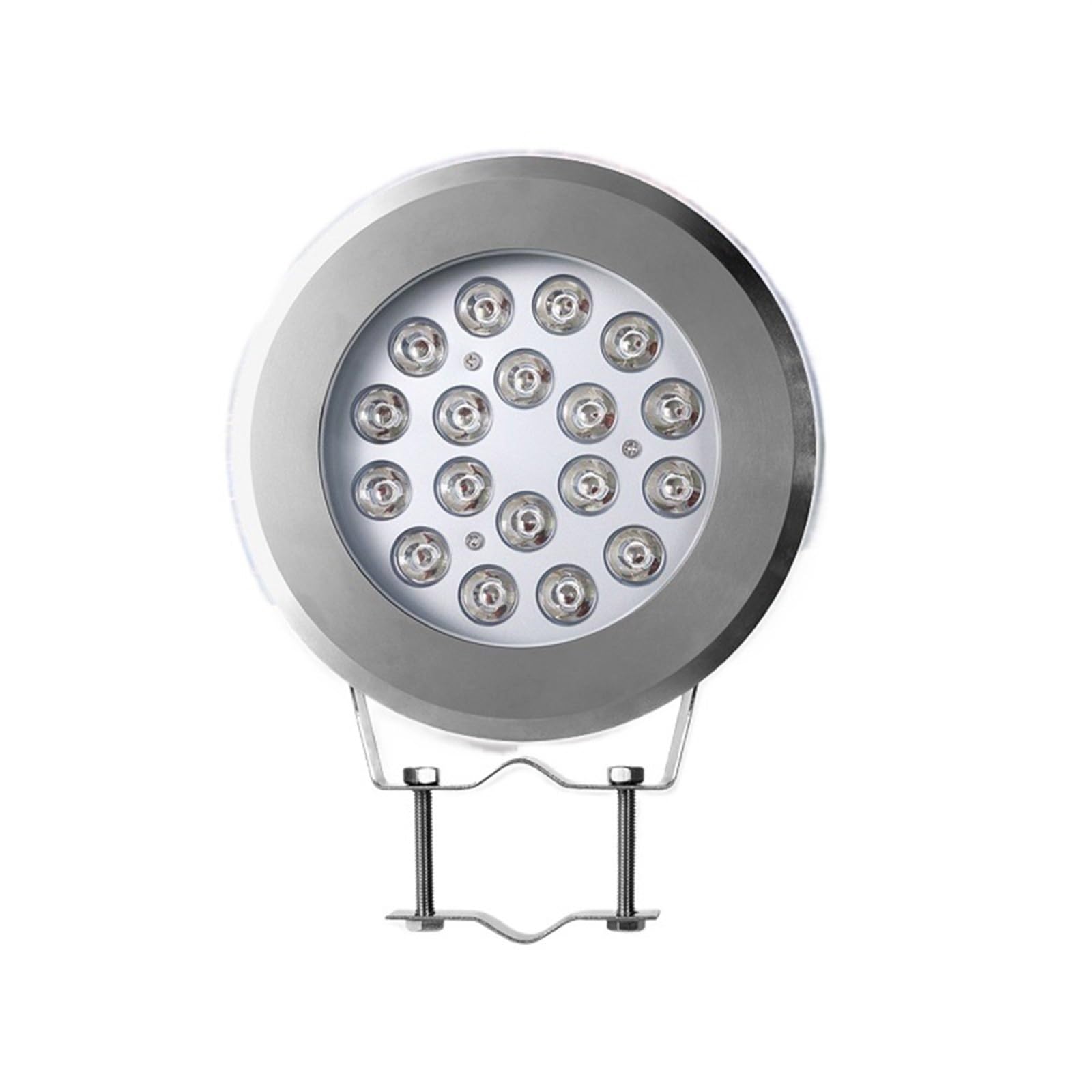 DIGNIFE Pool Lights, LED Underwater Lights Stainless Steel Fountain Colored Lighting Landscape Led Spotlights(Bianco,25W)