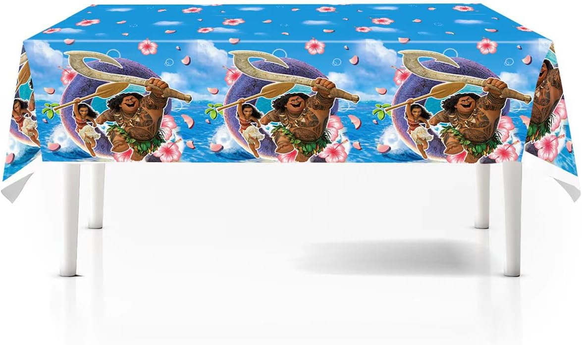 2pcs Birthday Party Tablecloth Table Cover Birthday Supplies Decorations (Style 1)