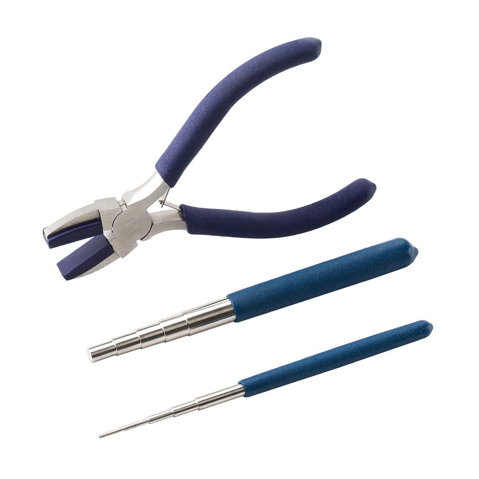 Zanthicia Jewelry Processing Pliers With Reliable Grip Diy Tasks And Bending Wire Without Damage Bail Making Plier Scratch Resistant Rubber Sleeve