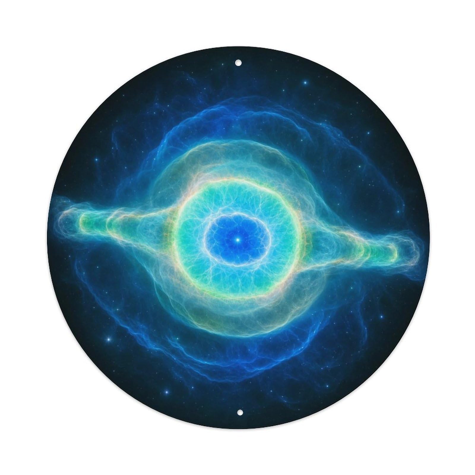 Astronomy Space Exploration NGC 7009 Saturn Nebula Metal Tin Sign