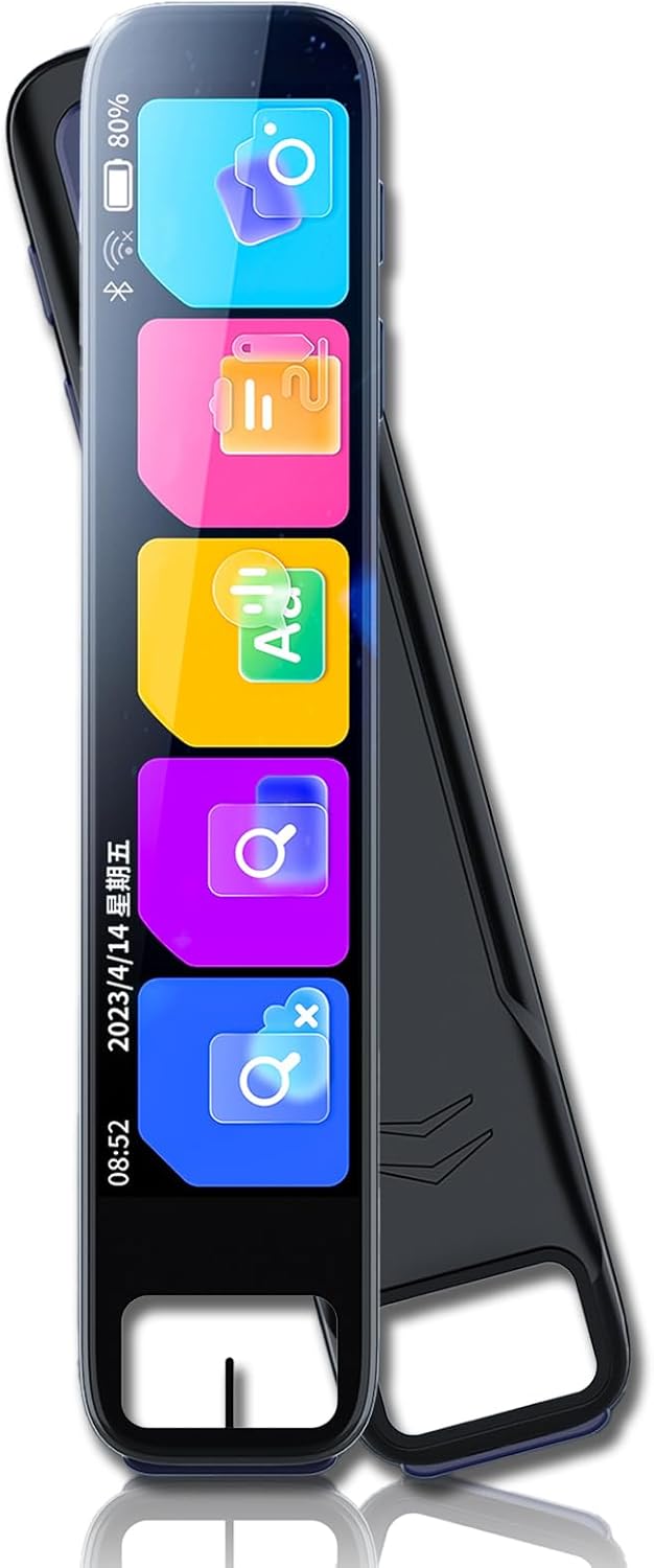 Pen Gpt - PenGpt,Pengpt,Ai Smart Pen Chat Gpt,0.5s Fast Identification,Instant AI Answers 99% Accuracy,Offline Translation (150+ Languages),HD Touchscreen,Reading Pen for Math (Black)