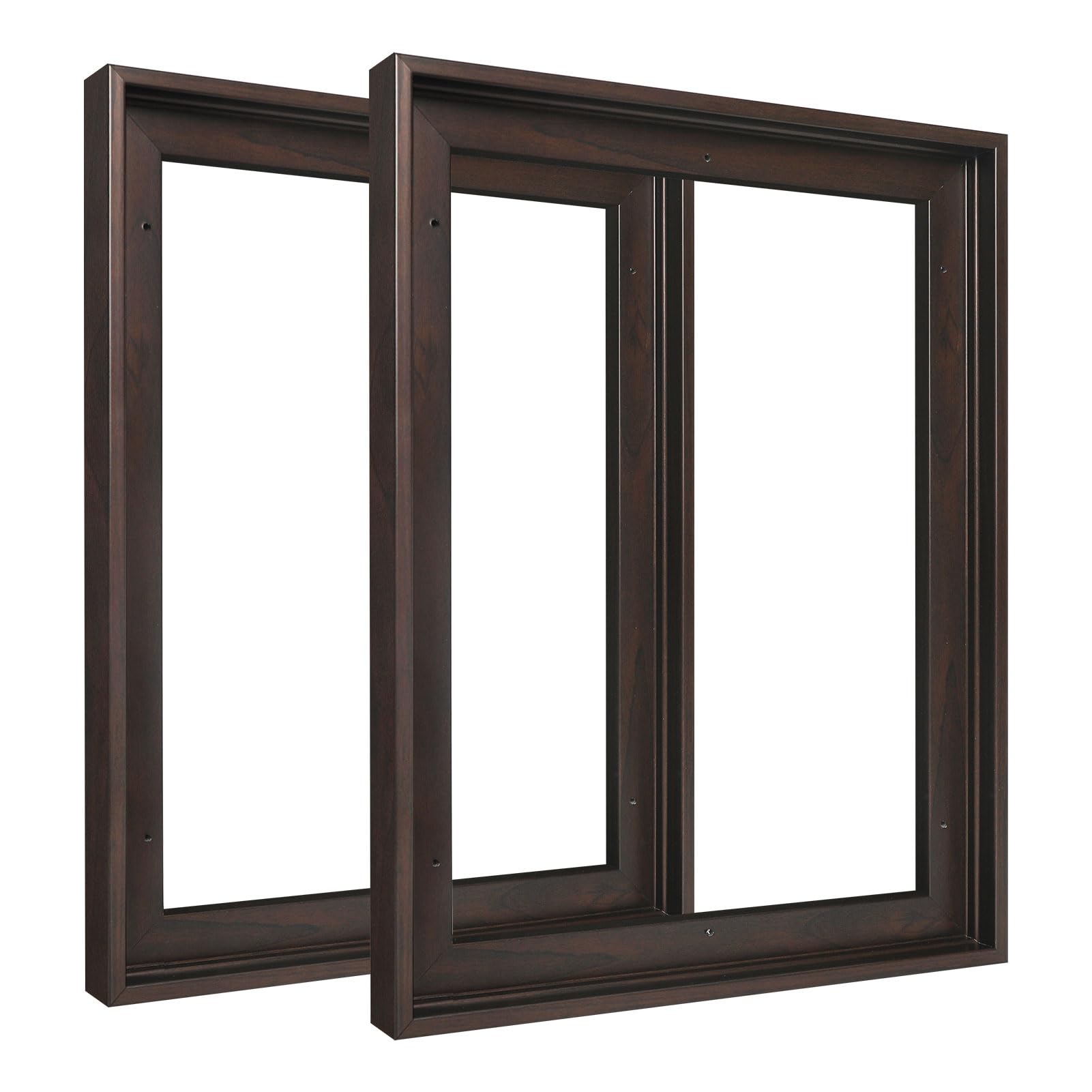 FOLKOR Floating Frame for 16x20 Canvas Painting, 2 Pack Canvas Frames for 0.6-0.8” Deep Oil Paintings Art Prints Artwork, Floater Frame for Landscape