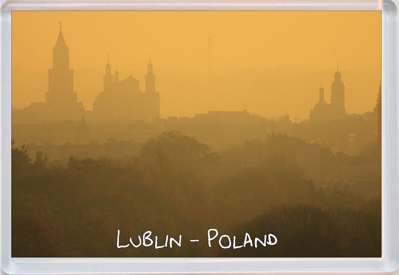 Baked Bean Store Lublin - Poland/Polska - Jumbo Fridge Magnet