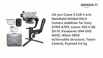 zhi yun Crane 3 LAB 3-axis Handheld Gimbal DSLR Camera stabilizer