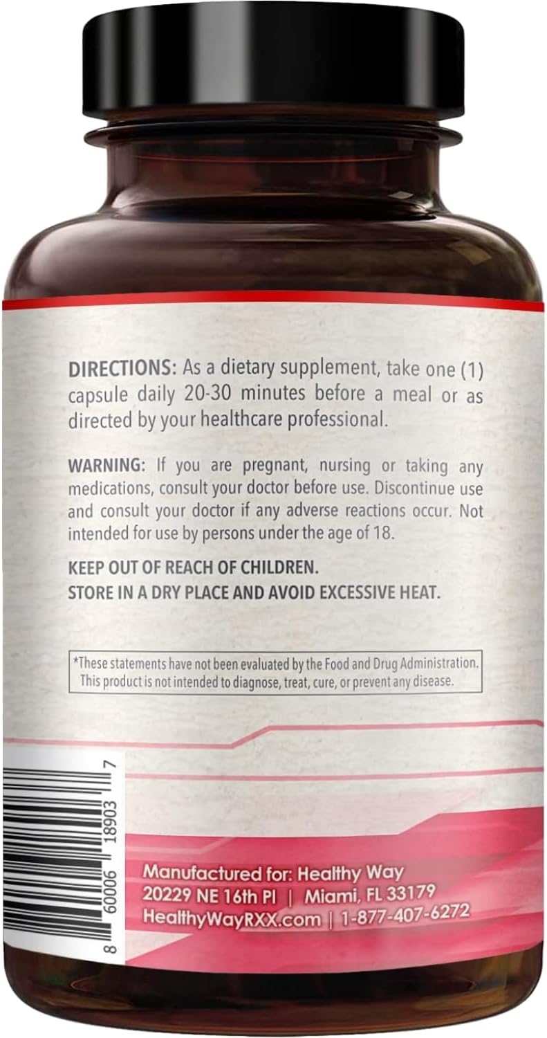 High Strength Berberine Supplement 500mg - Once Daily Potent Berberine 500mg Antioxidant Quercetin Supplement for Heart Aging and Vitality Support - Vegan Friendly & Made in the USA (180 Servings)