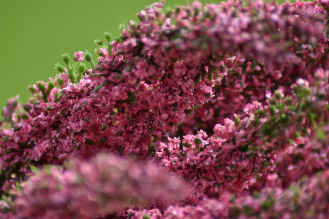 Amazon.de: mucplants Knstliche Erika Calluna Heide Busch Pink 24  Bltenstnde