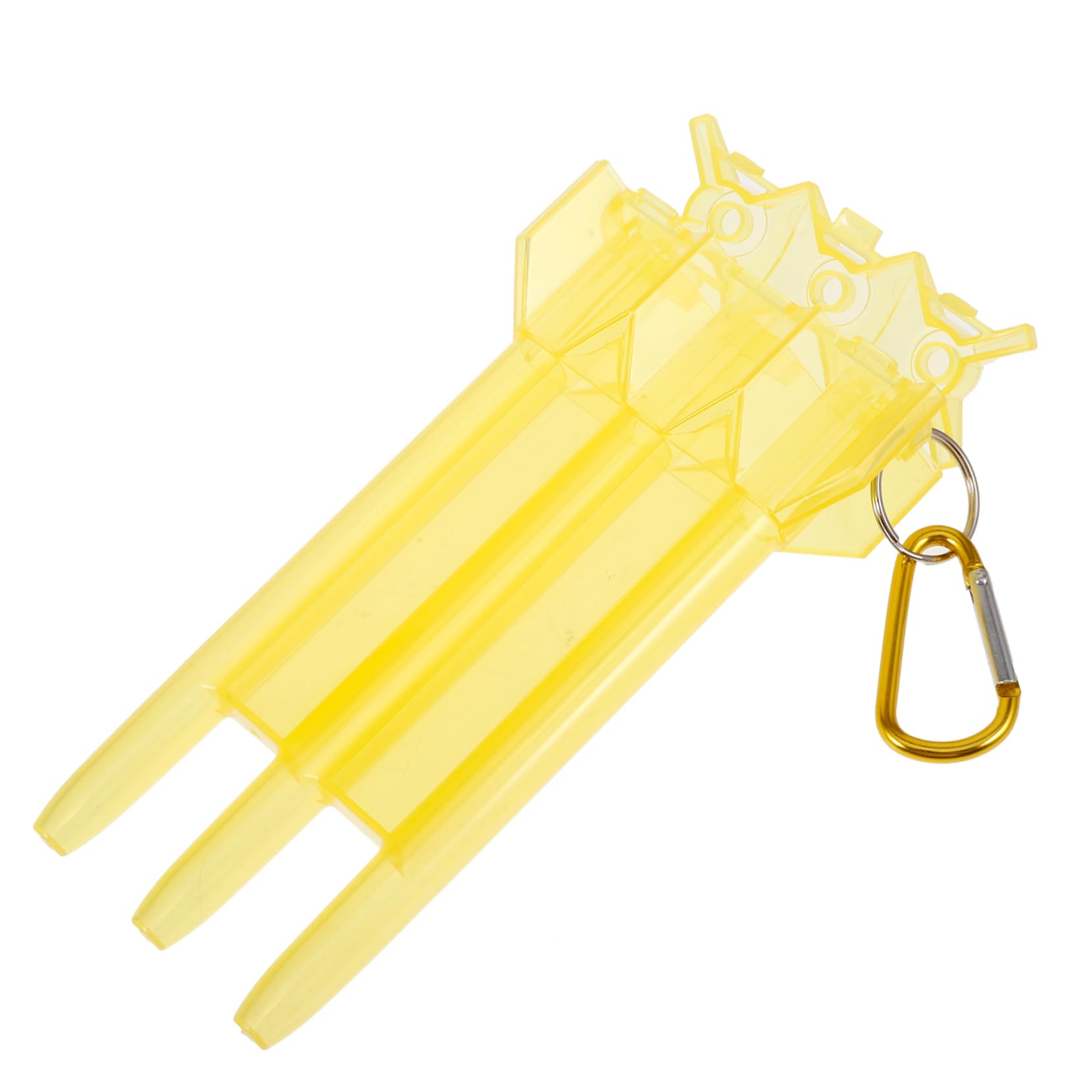 VICASKY Dart Accessory Organizer Portable Plastic Storage Box with Lock Dart Holder Case