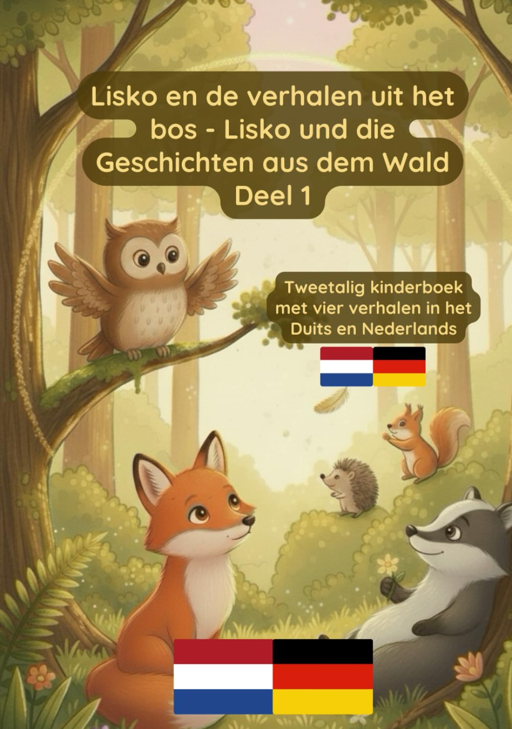 Lisko Lisko en de verhalen uit het bos - Lisko und die Geschichten aus dem Wald Deel 1: Tweetalig kinderboek met vier verhalen in het Duits en Nederlands
