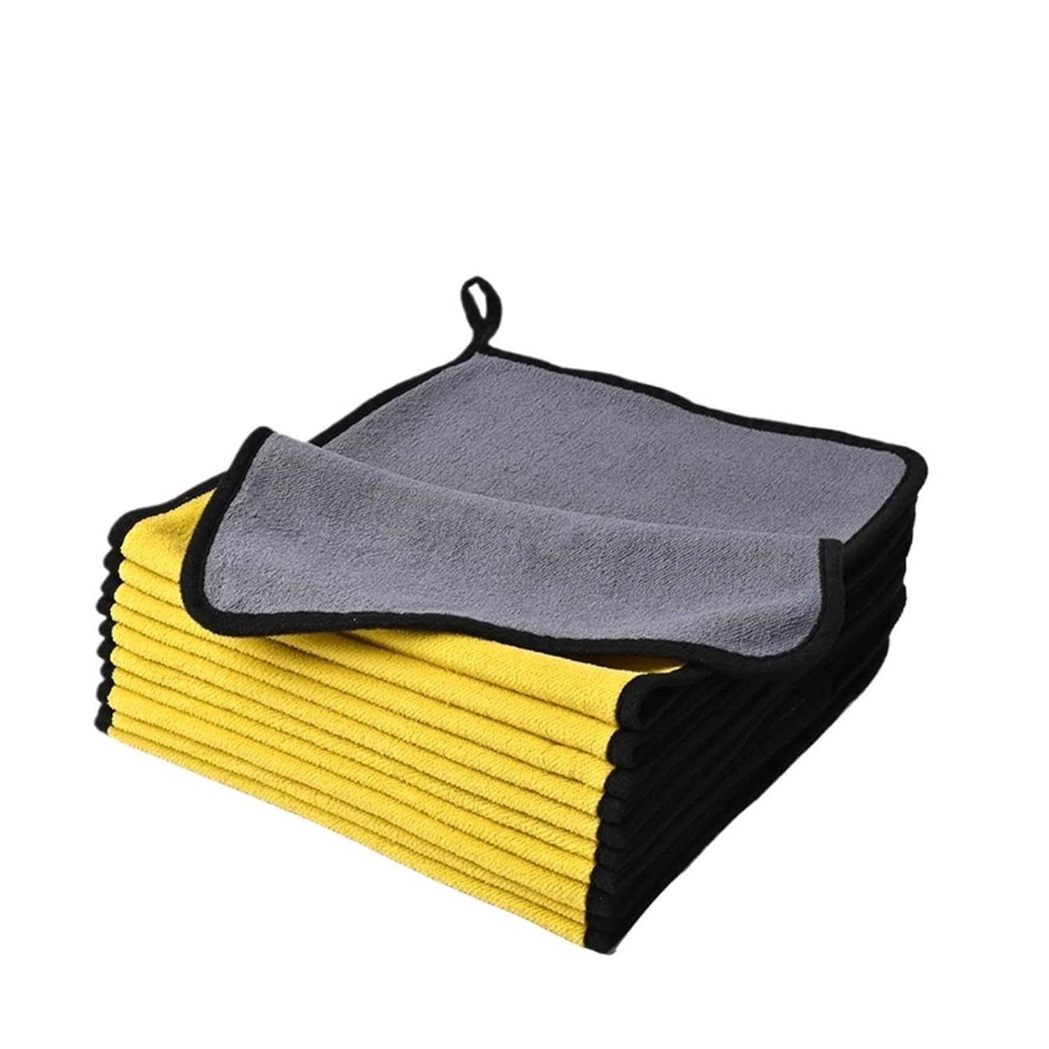 Dual Layer Microfiber Car Wash Cleaning Towel Absorbent Lint-Free Cloth for Cars Kitchens and More 30x60x10pcs