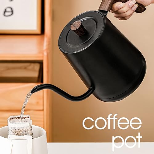 Miniatura 3 de Hervidor termostático eléctrico de cuello de cisne con control de temperatura digital ajustable con caldera de agua rápida de 4 minutos para