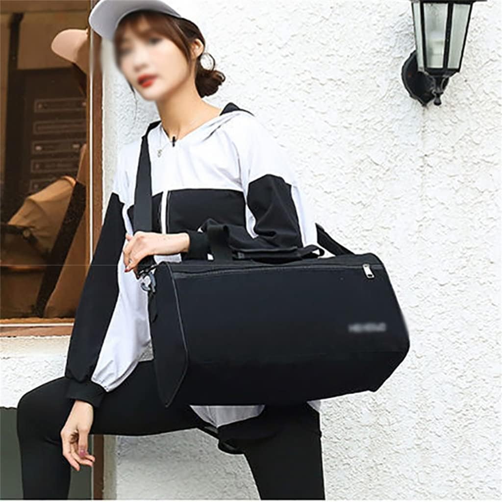 Men's Women's Gym Bag Large Capacity Outdoor Oxford Cloth Travel Tote Yoga Fitness Sports