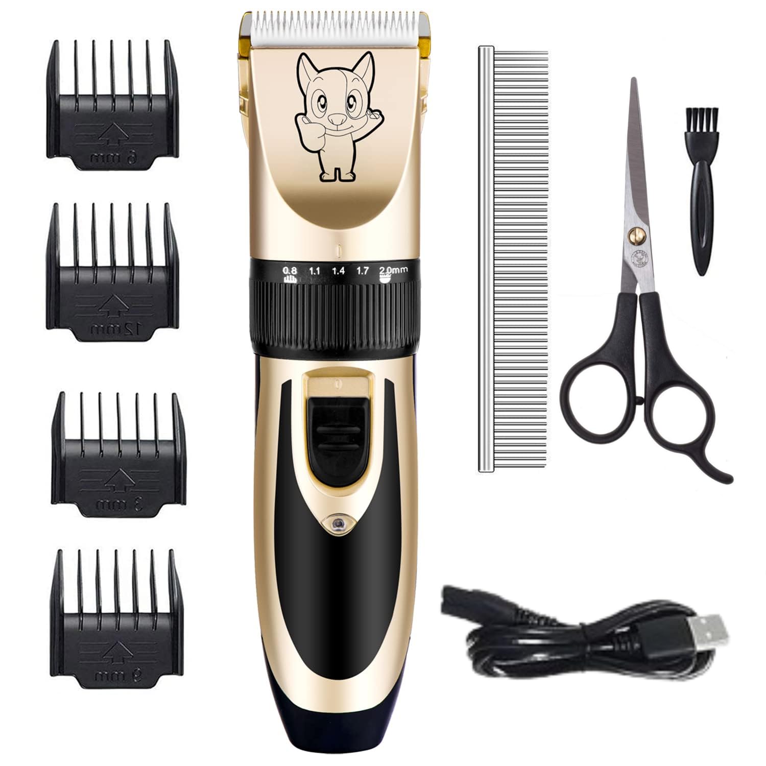See full amazon price history chart for QUEENDOM Cordless Pet Clippers Set For Dogs And Cats, Low Noise Electric Trimmer With Led Light, Rechargeable And Stainless Steel Blades QUEENDOM Cordless Pet Clippers Set For Dogs And Cats, Low Noise Electric Trimmer With Led Light, Rechargeable And Stainless Steel Blades (B0D2W47DT5) Amazon Price History, Amazon Price Tracker