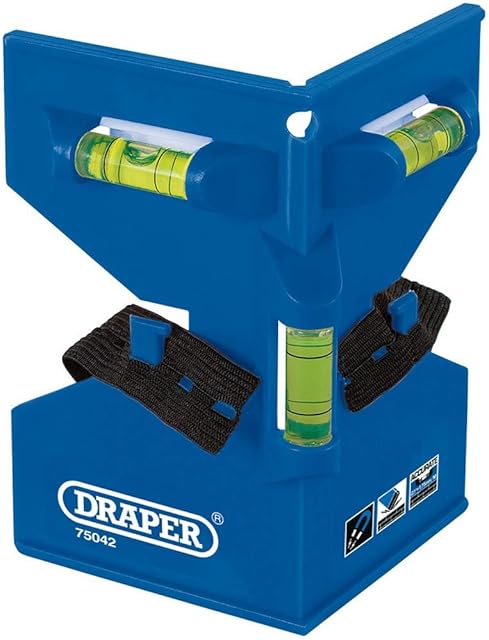 Draper 75042 Rigid Post Level , Blue