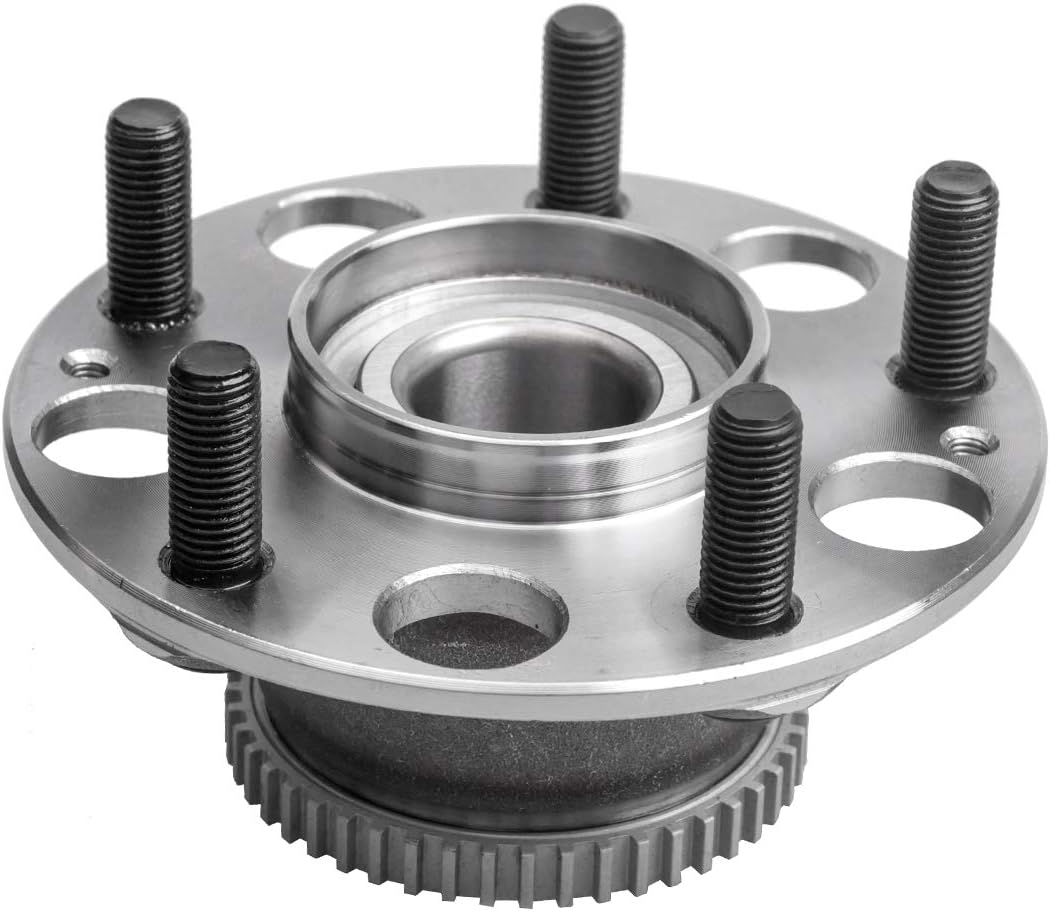 KEYOOG 2Pcs 512188 (5 Lug) Rear Wheel Hub and Bearing Assembly Fit For 2003-2007 Ho-nda Accord (Fit Fuel Type:GAS Only) /2004-2008 Ac-ura TL