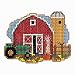 Mill Hill Harvest Barn Beaded Counted Cross Stitch Ornament Kit 2018 Autumn Harvest MH181821