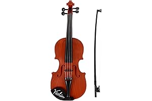 Toyvian Kids Violin Model Realistic Violin