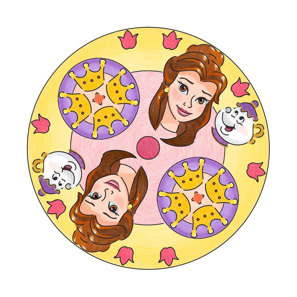 Ravensburger - Mandala Designer Princess, Gioco Creativo per Disegnare, Bambini 6+ Anni