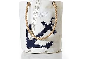 Sea Bags Recycled Sail Cloth Beverage Bucket Bag