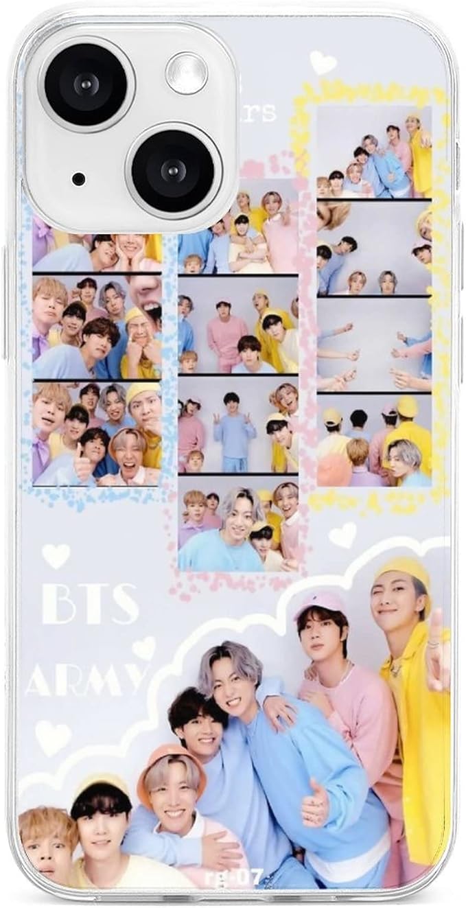 Amazon 韓国のバンド Bts 電話ケース 音楽 防弾少年団 Iphone携帯のケース Iphone13 ケース Case 軽量 衝撃吸収 軍用規格 スマホケース 耐衝撃 ソフト ハード おしゃれ かわいい シンプル ケース カバー 通販