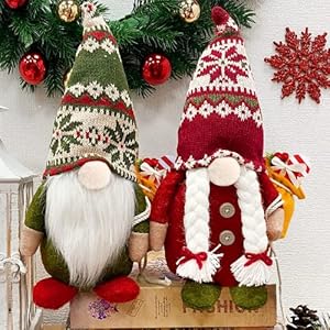 ROGENA Christmas Gnomes Christmas Gnome Christmas Gnomes Decorations Gnome Christmas Decorations Christmas Home Decor