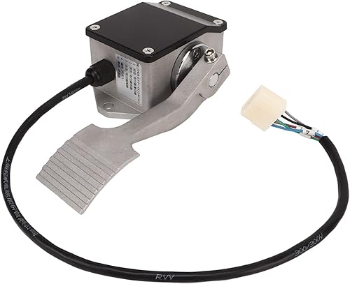 Miniatura 8 de EFP005 Acelerador de pedal del acelerador de repuesto para pedal del acelerador EV Curtis, pedal del acelerador eléctrico de aleación de metal