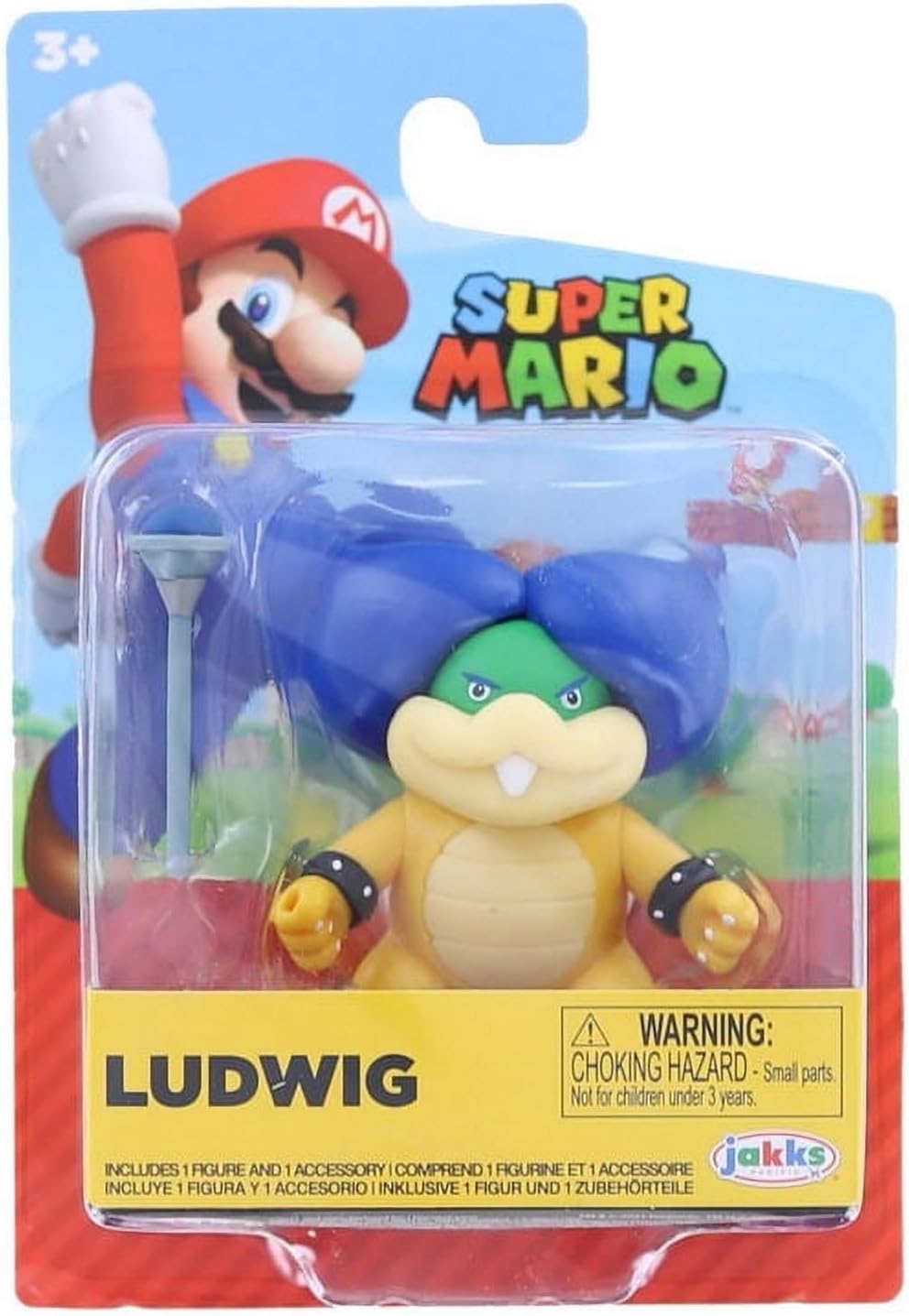 Super Mario Wave 31 Ludwig Von Koopa 2.5-Inch Mini Figure - Image 3