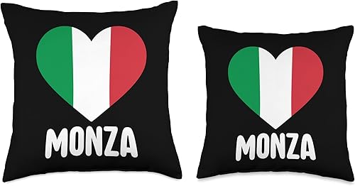 Miniatura 3 de Italia Gift Men Women Girls Boys Kids Couple Group Monza Italia Flag Italian Italy Family Italiano Throw Pillow, 16x16, Multicolor
