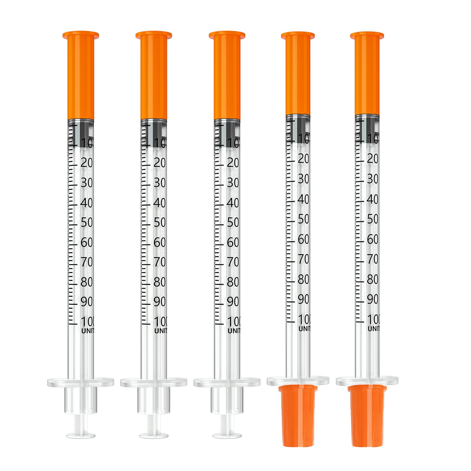 0.5ml/cc 30 Gauge 5/16" (8mm) jeringas, Individually Wrapped - Box of 100 — Amazon image 10