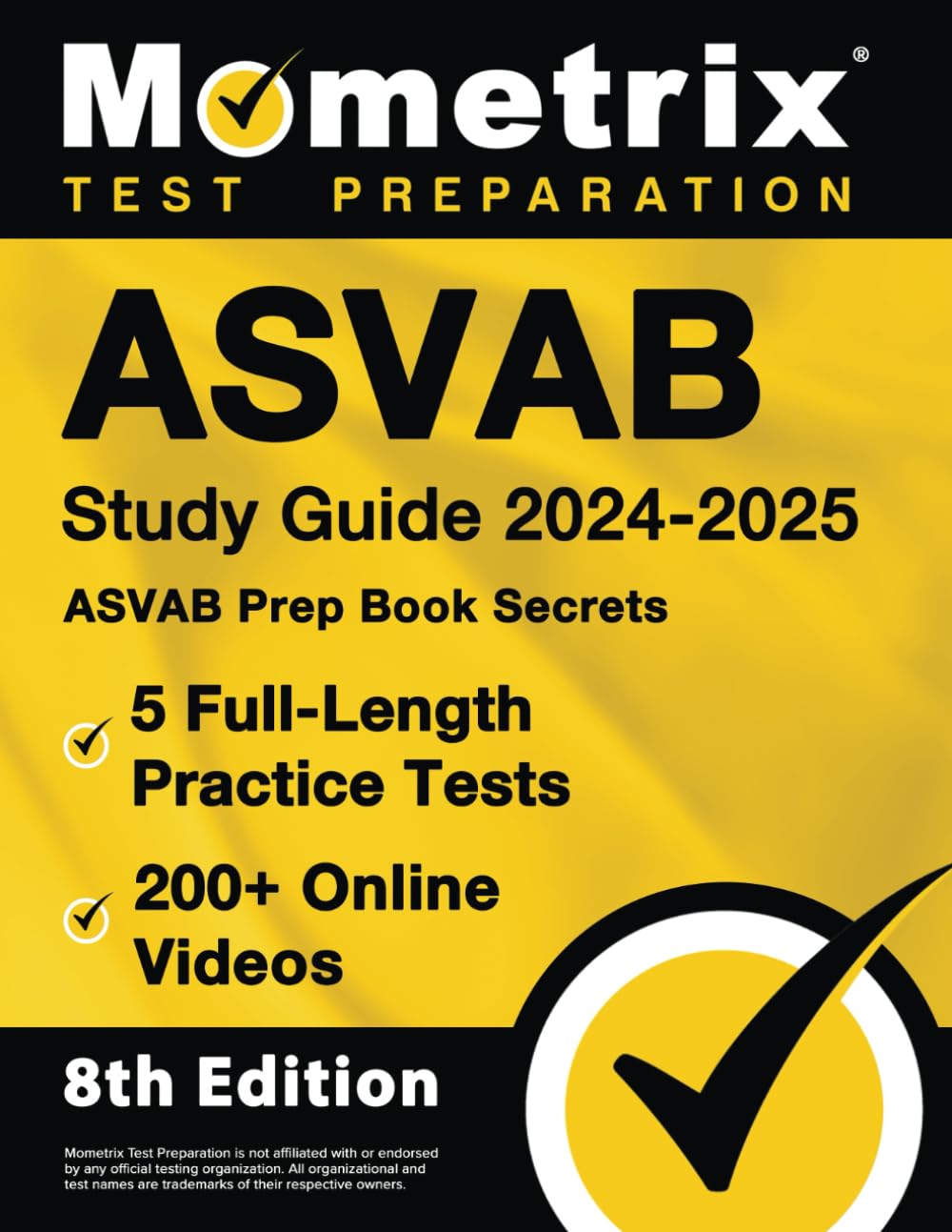 ASVAB Study Guide 2024-2025 - 5 Full-Length Practice Tests, ASVAB Prep Book Secrets, 200+ Online Videos: 8th Edition