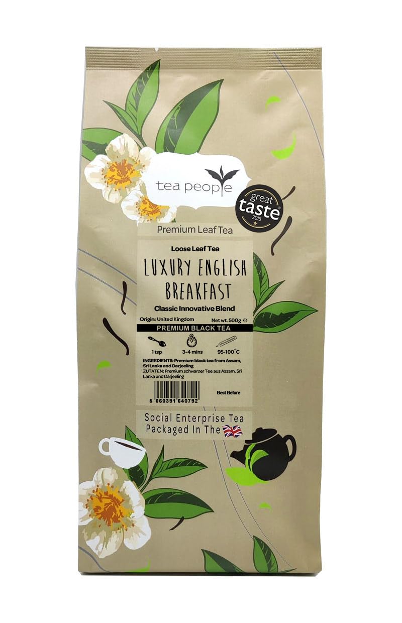 Tea People Luxury English Breakfast - 500g Small Catering Pack