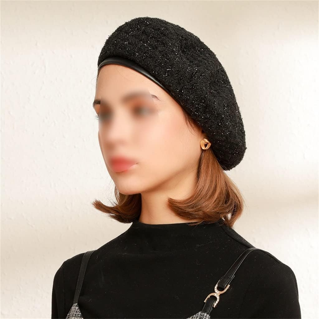 Hats Fall and Winter Berets Women's Korean Bud Hats Fashion Little Fragrance Painter Hats Women