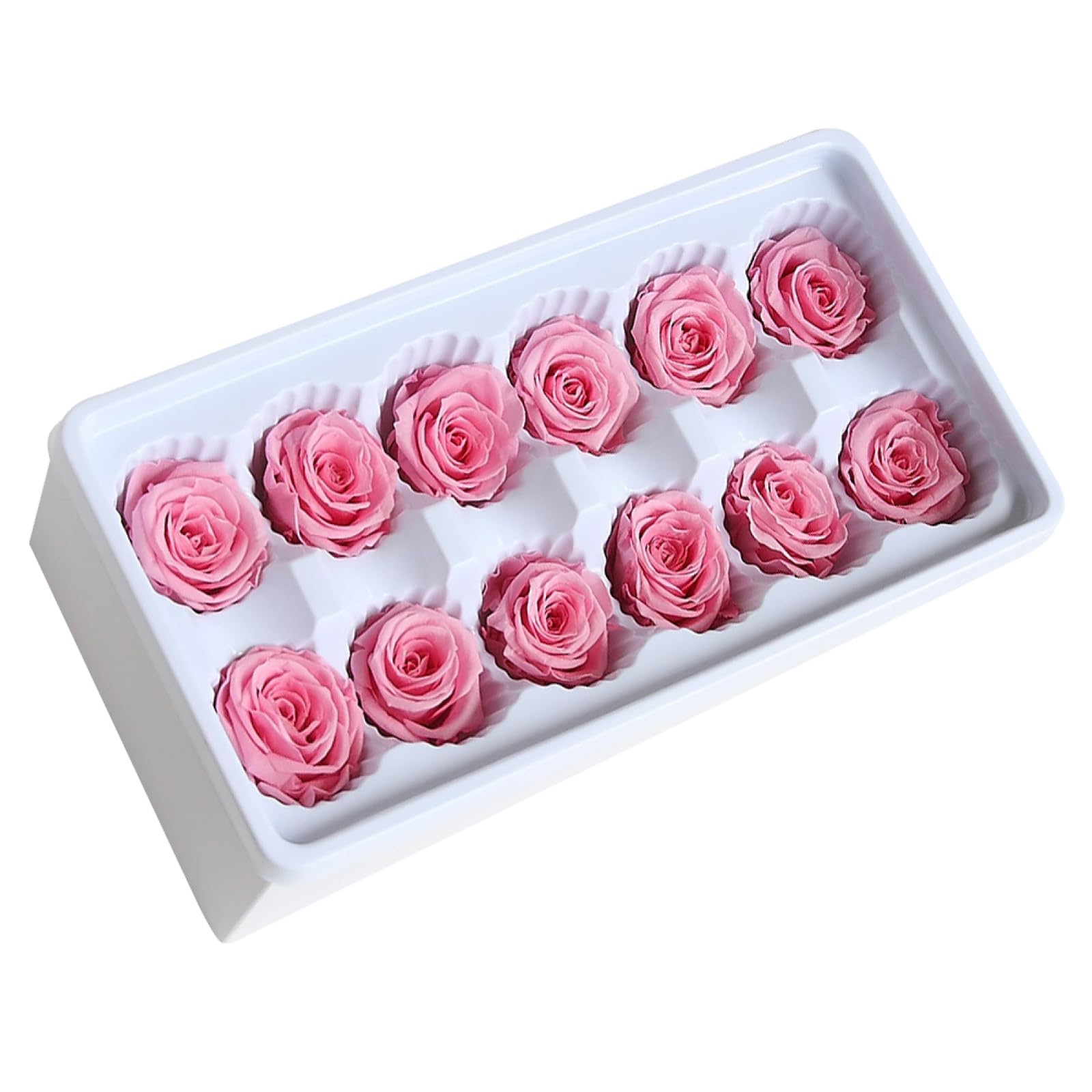 Rosas preservadas de 3-4 cm para crear ramos de novia únicos y decoración de bodas