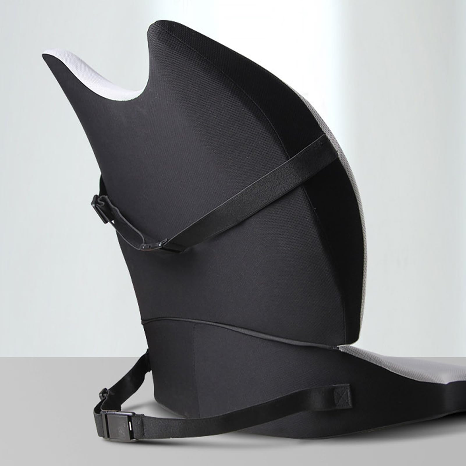 Cuscino Da Seduta Con Supporto Dorsale Supporto lombare ergonomico e | Sedile Cuscino Per Seduta Antiscivolo E Poggiaschiena Unisex Uso Auto Scrivania Sedia Ufficio Casa