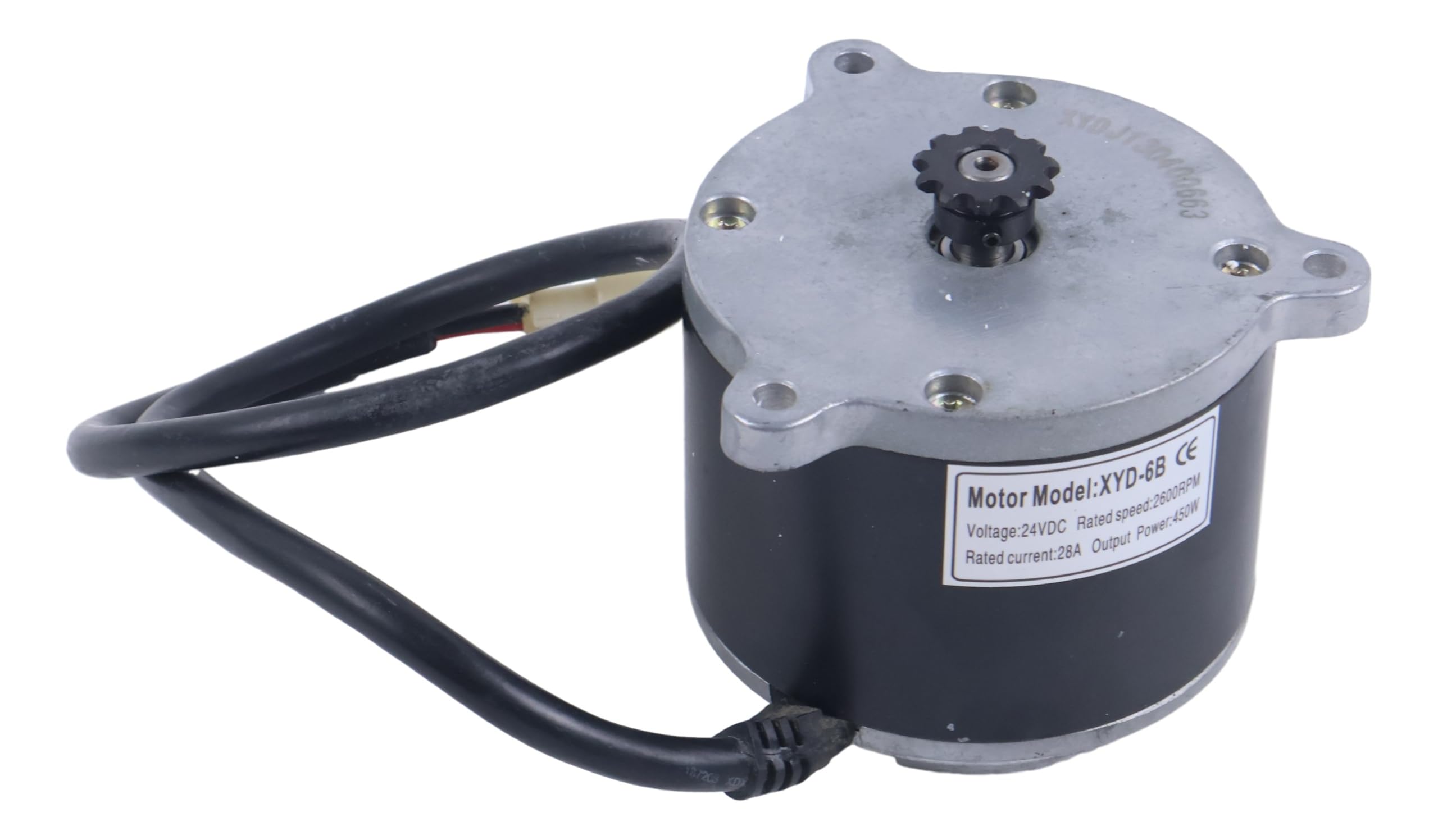YUXSOUQ Electric Scooter Motor 450W 24V Compatible with Currie XYD-6B SD-156 XYDJ130601664