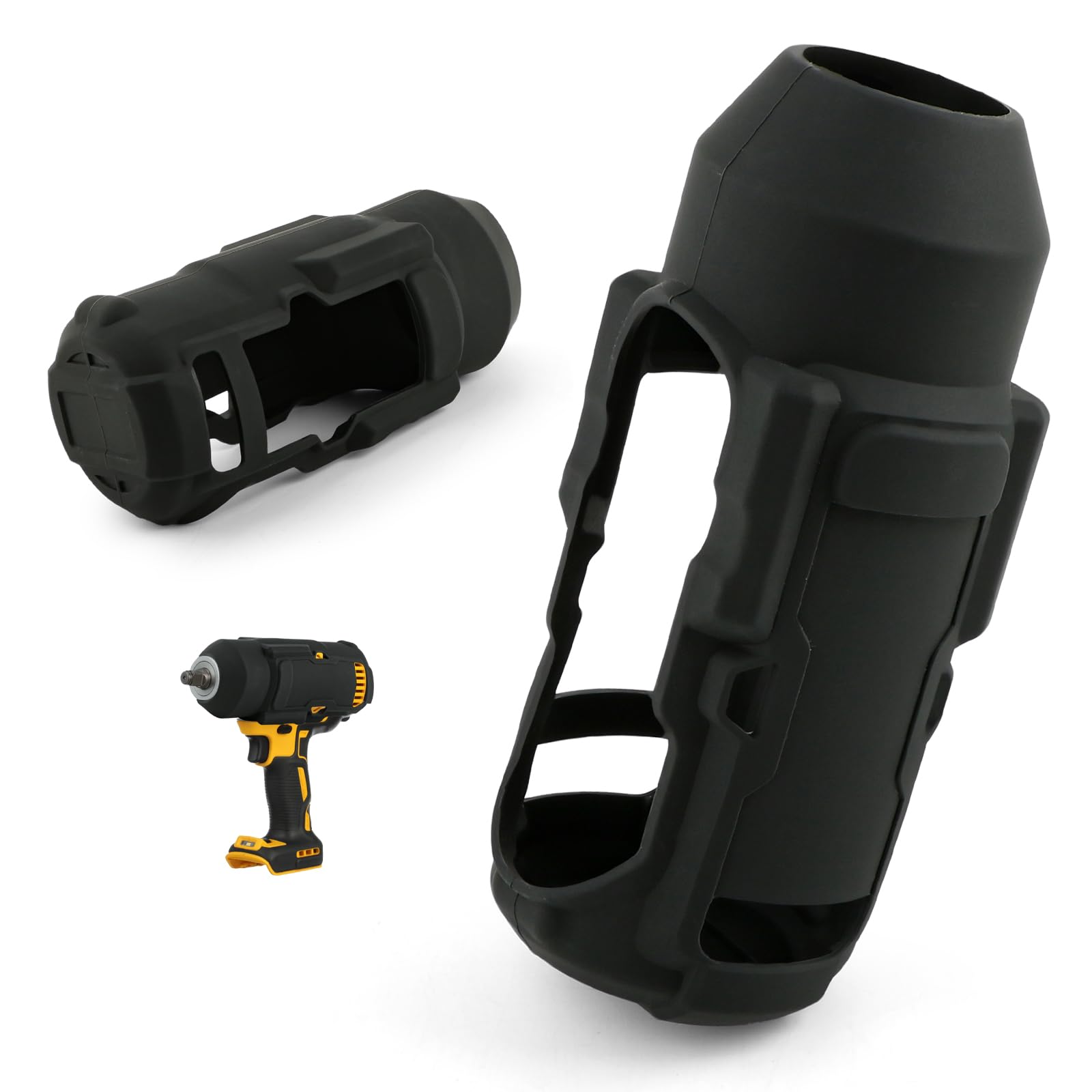 N918391 Protective Boot for 20V Max Cordless 1/2 In Impact Wrench DCF900 DCF899 Protective Boot Compatible with DEWALT DCF899 DCF900 DCF900NT