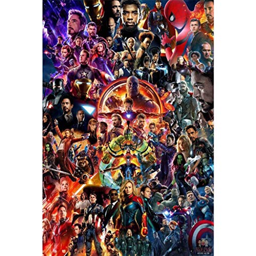Preisvergleich Produktbild JIGSAWTOY YAW Avengers Puzzle, Erwachsene 1000 Stück Holz Dekomprimierung Puzzle Kinder Lernspielzeug Geschenke (Color : Product 3, Size : 1000 Pieces)