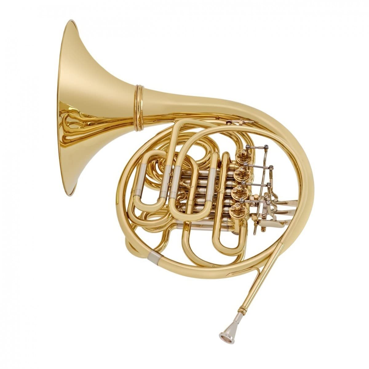 Trompa con boquilla y estuche de Gear4music Clave de Fa/Sib