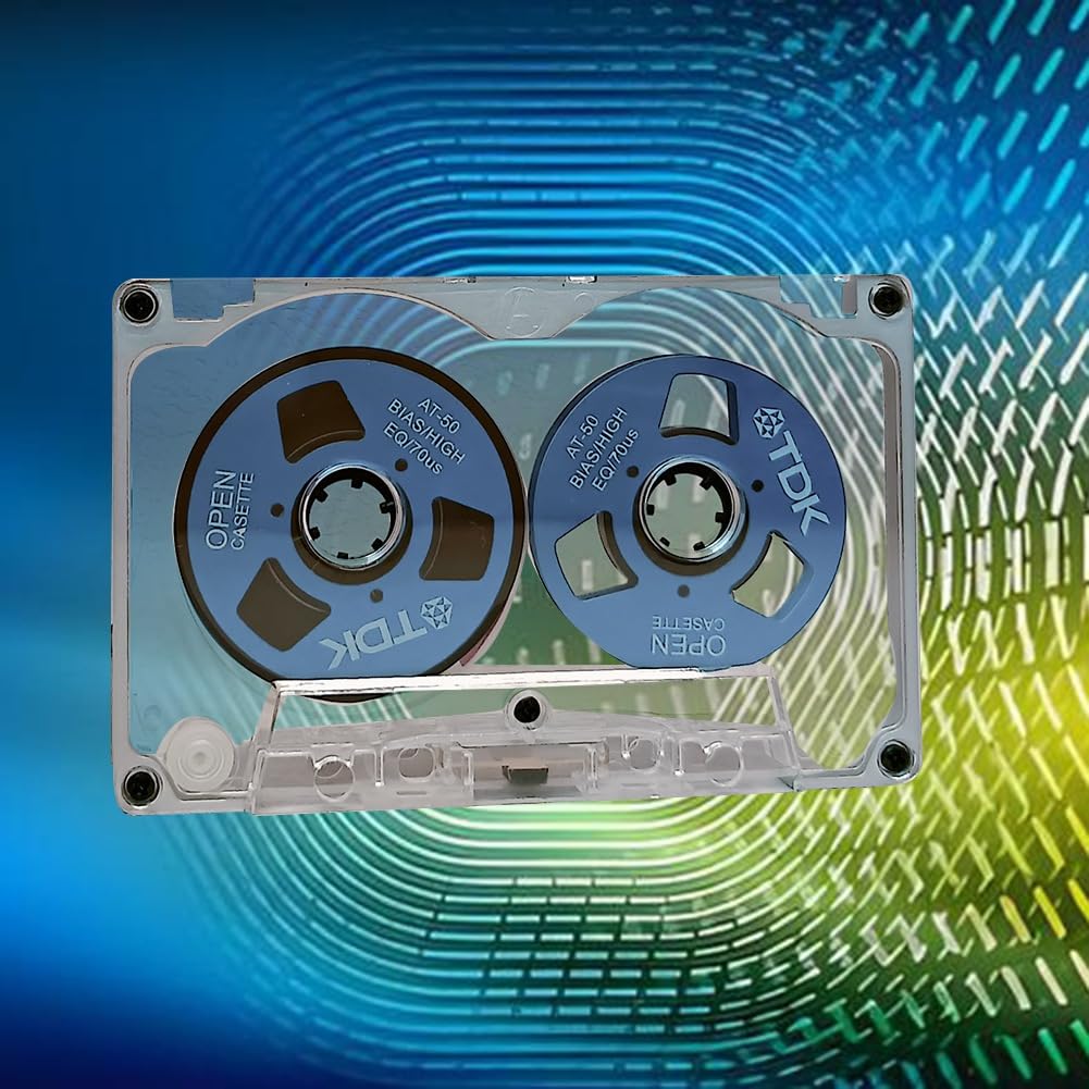 Disco a nastro vergine da 55 minuti a disco aperto in metallo doppio lato, disco a cassetta vergine, D
