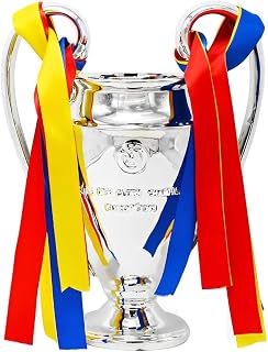 Europa Soccer Champions Trophy Europe Championship Trophies League Souvenir Fan Collectible Gifts,32cm/12.6in