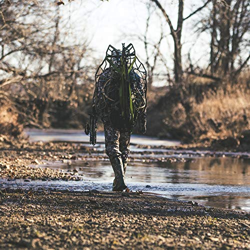 XOP-XTREME OUTDOOR PRODUCTS Cast Aluminum Maximus Tree Stand, XOP Green, 34" x 24" Platform, 16.5 Lbs