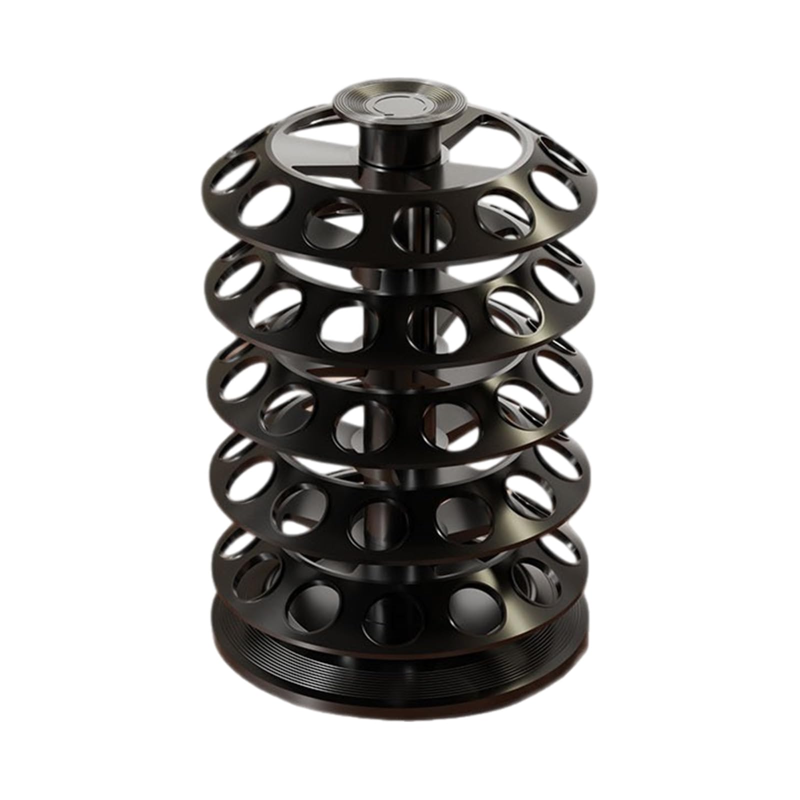 yanzunlrn Efficient Coffee Organizers 60 Pods Capacity Smooth Rotation Sturdy ABS Construction Coffee Holder