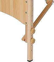 Vista 6 de Saloniture Mesa de masaje plegable portátil básica - azul