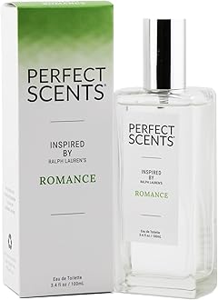 Perfect Scents Fragrances, Inspired by Ralph Lauren’s Romance, Women’s Eau de Toilette, CLEAN, Vegan, Paraben-Free, Phthalate-Free, Never Tested on Animals, 3.4 Fluid Ounces