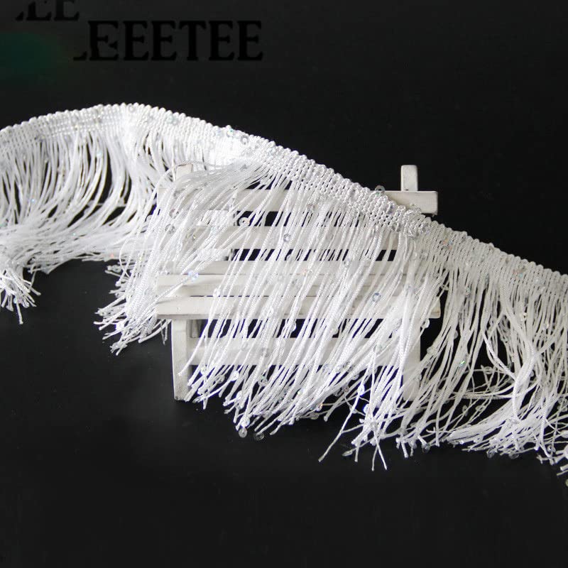 metro 10/15/20/30 cm paillettes ricamate nastro di pizzo nappa per spettacoli teatrali decorazione abiti abiti da ballo fai da te-30 cm-1 metro, oro