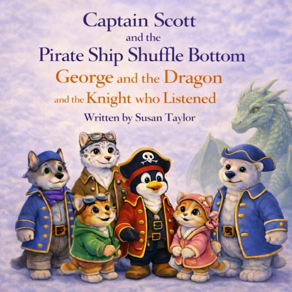 Captain Scott and the Pirate Ship Shuffle Bottom: George and the Dragon and the Knight who Listened