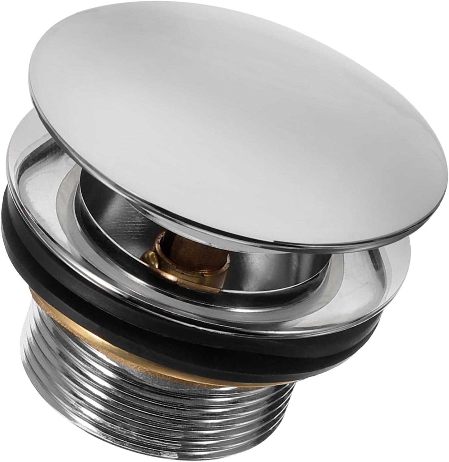 Bathtub Drain Stopper Replacement Foot-Pedal Design for Easy Use Prevents Clogging for Bathroom and Bathtub Efficient Water Drainage