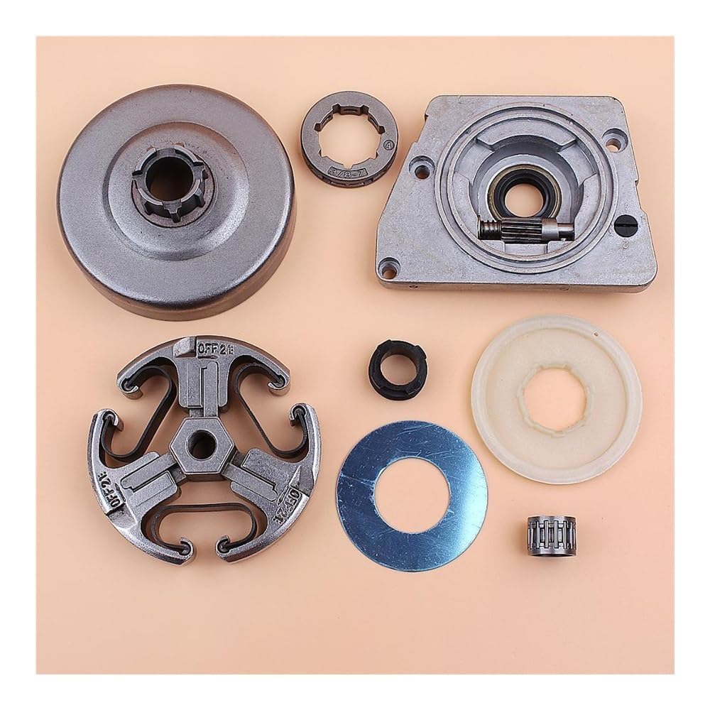 Engranaje helicoidal de rueda dentada 3/8 para reparar embrague de motosierra