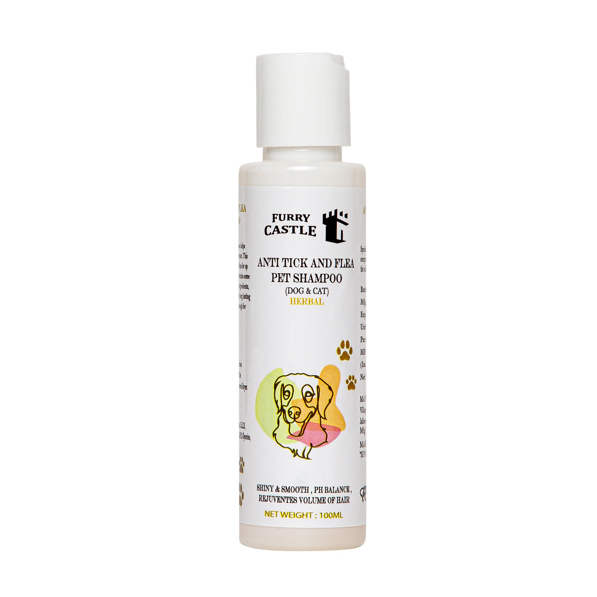Furry Castle Anti Tick Shampoo Helps to Kills Fleas, Ticks and Mosquitoes by Contact |Long Lasting Effects. Powerful and Effective for Dog & Cats(100ml, Pack of 1) (B0CSFY37C5) Amazon Price History, Amazon Price Tracker