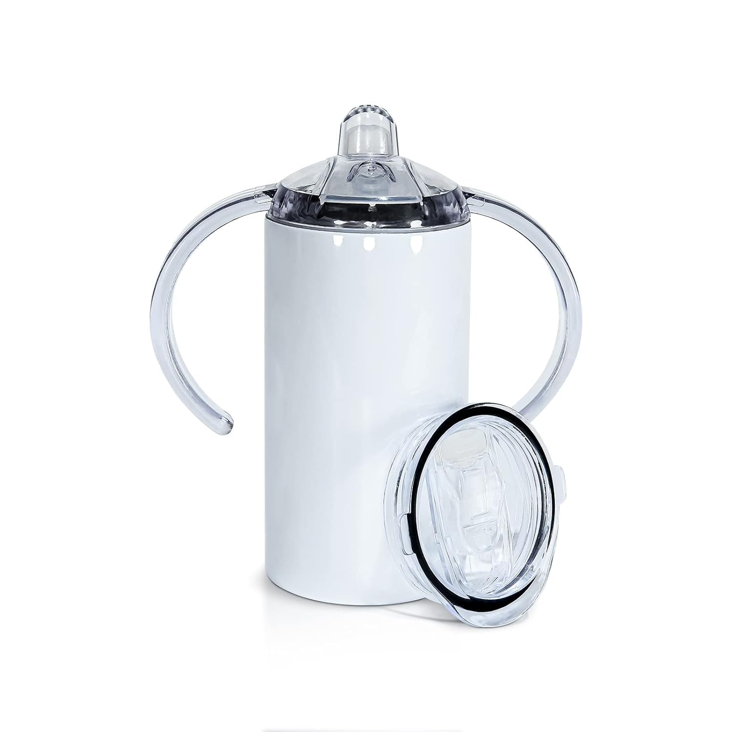 ZOOV Stainless Steel Straight Sippy Cup with Lid | Leak-Resistant Drinking Cup | Reusable Metal Tumbler for Kids & Adults | Durable, Rust-Resistant & Easy to Clean | Home, Travel & Daily Use-image-9